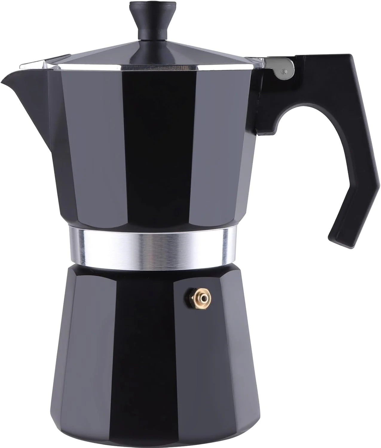 Genuine wedrink Stovetop Espresso Maker Moka Pot 9 Espresso Cup-15.2OZ Cuban Coffee Maker Stove top Coffee Maker Moka Italian Espresso Crafted