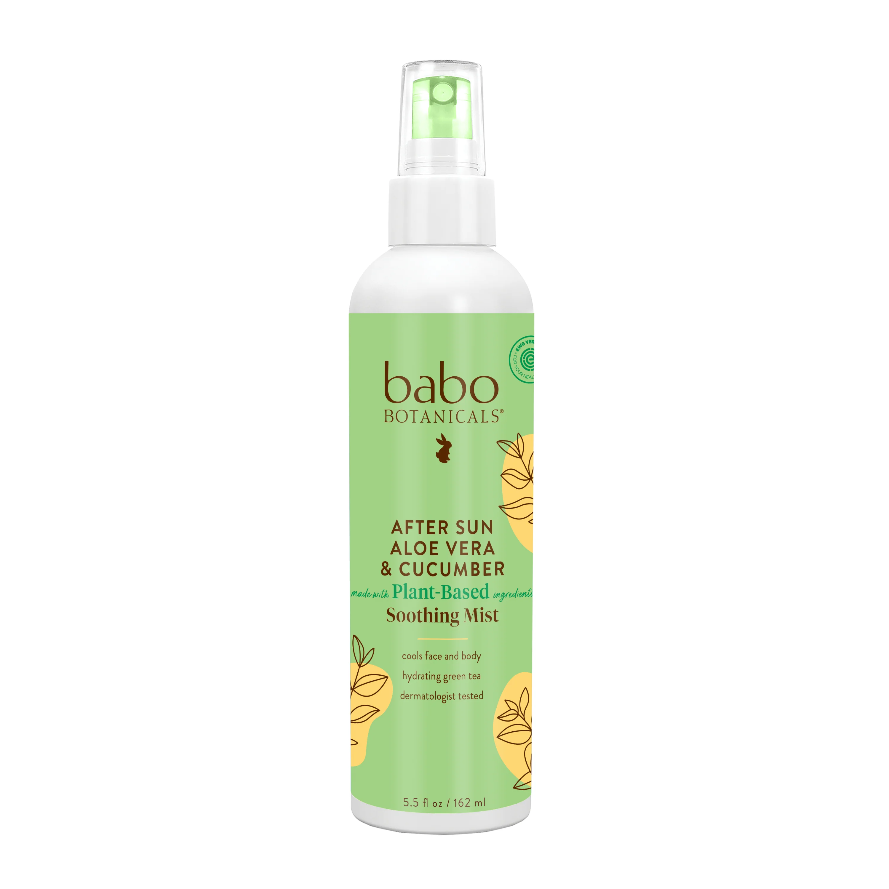 First-Class Babo Botanicals After Sun Aloe Vera Cucumber Soothing Mist Smart