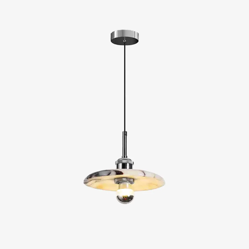 Smooth Marble Stripe Pendant Light Classic