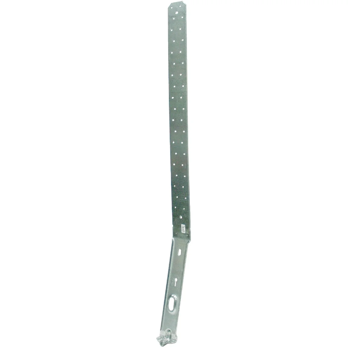 High-Grade Simpson Strong-Tie 39-5 8 in. L. Galvanized Steel 12 Gauge Strap Tie Holdown Crafted