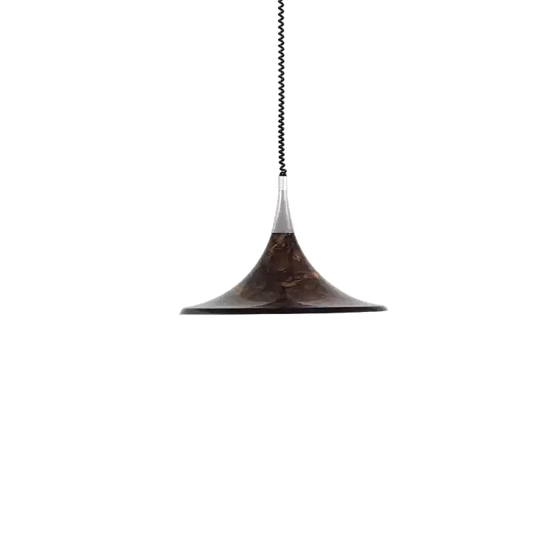 Organic Vintage painted adjustable Pendant Light Functional