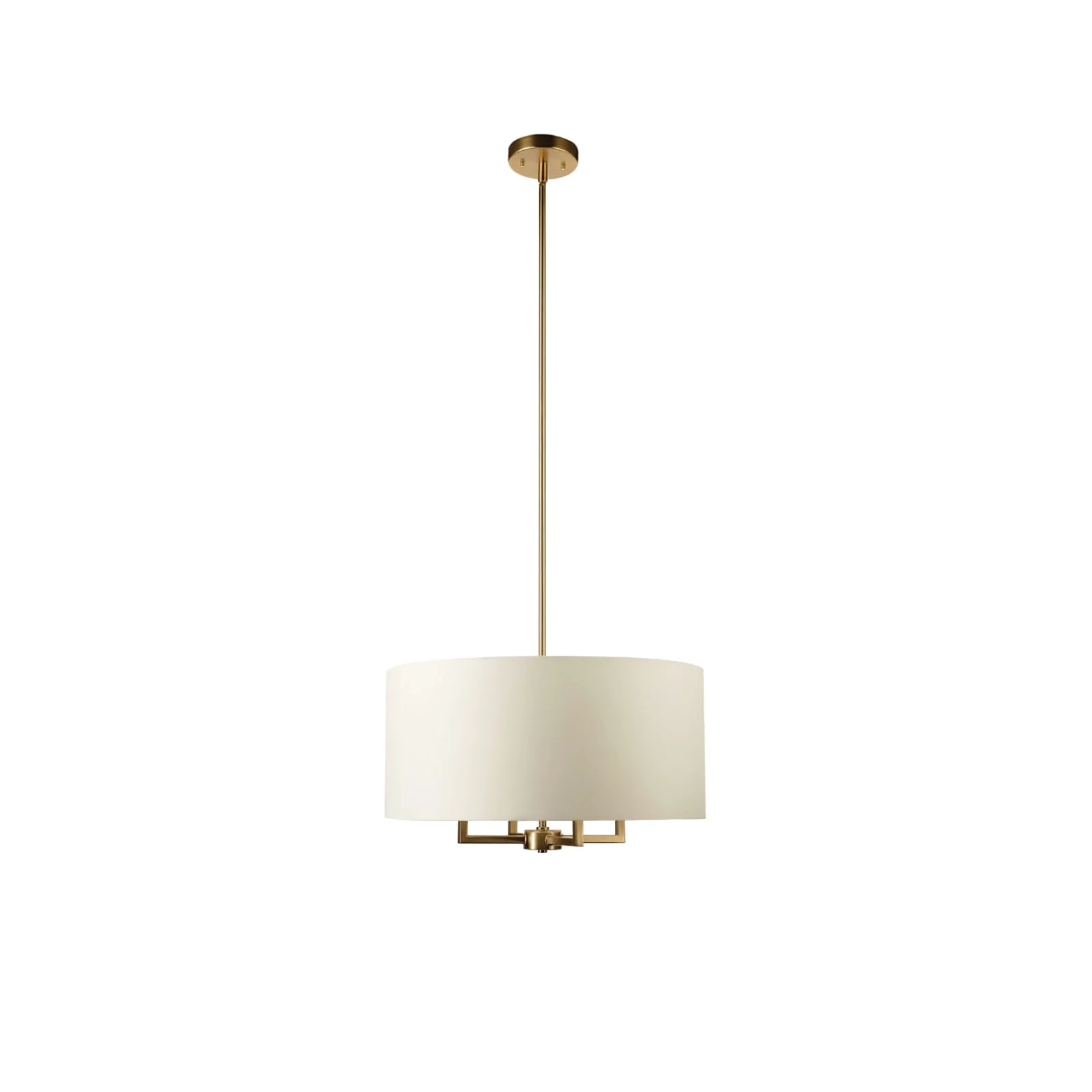 Green Spherical fabric-covered chandelier Traditional