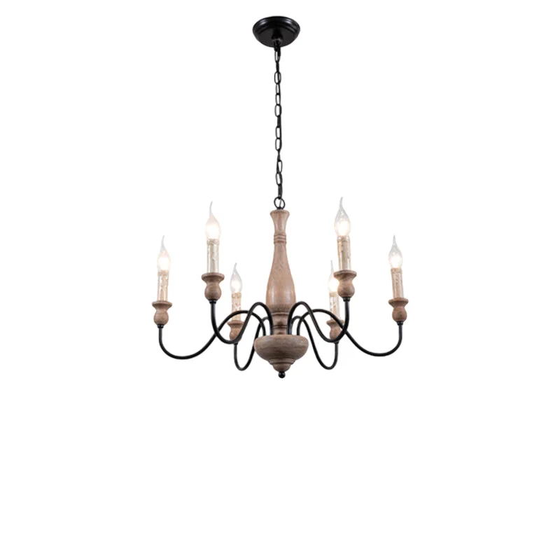 World-Class Rustic Farmhouse Candlestick Chandelier Sustainable
