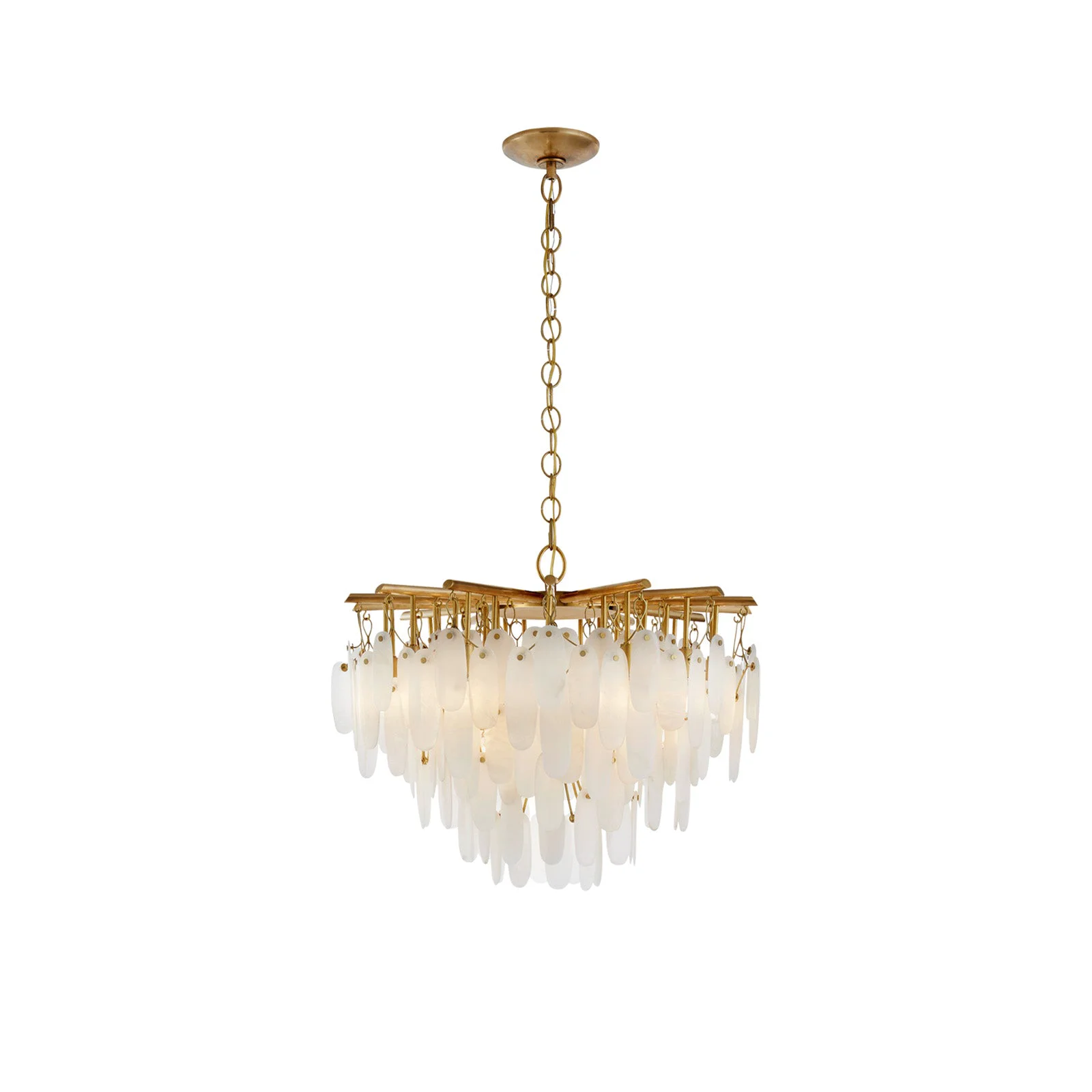 Verified Cora Opulent White Waterfall Chandelier Easy-to-Use