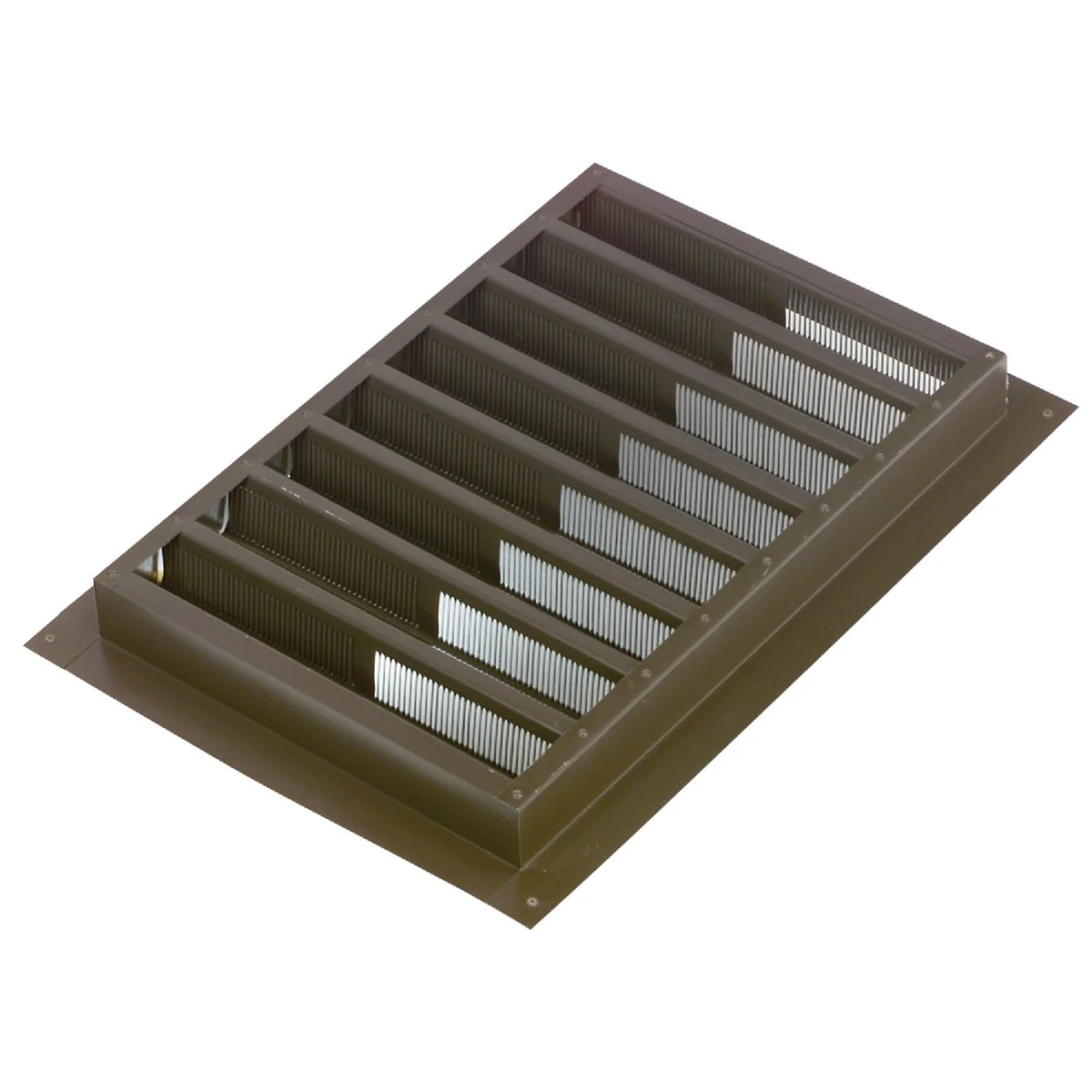 Prestigious NorWesco 12 x 12 Square Brown Gable Attic Vent Durable