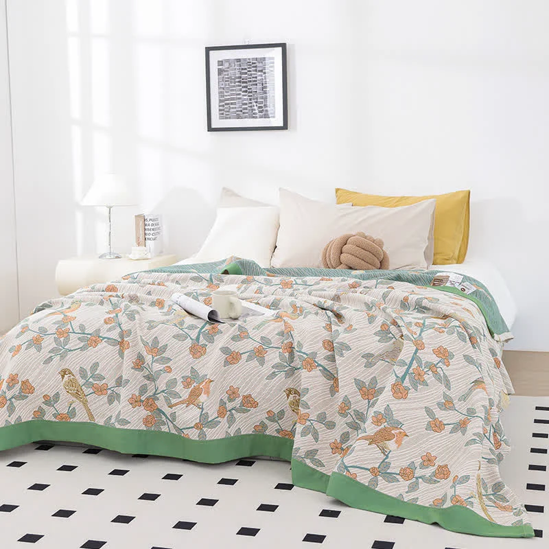Environmentally Friendly Countryside Cotton Gauze Breathable Quilt Innovative