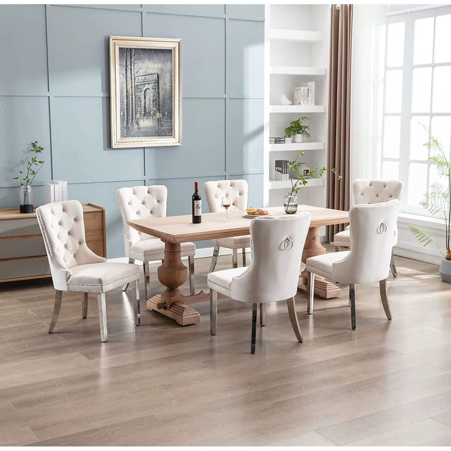 Expertly Made Velvet Dining Chairs Set Of 4 With Solid Wood Frame Advanced