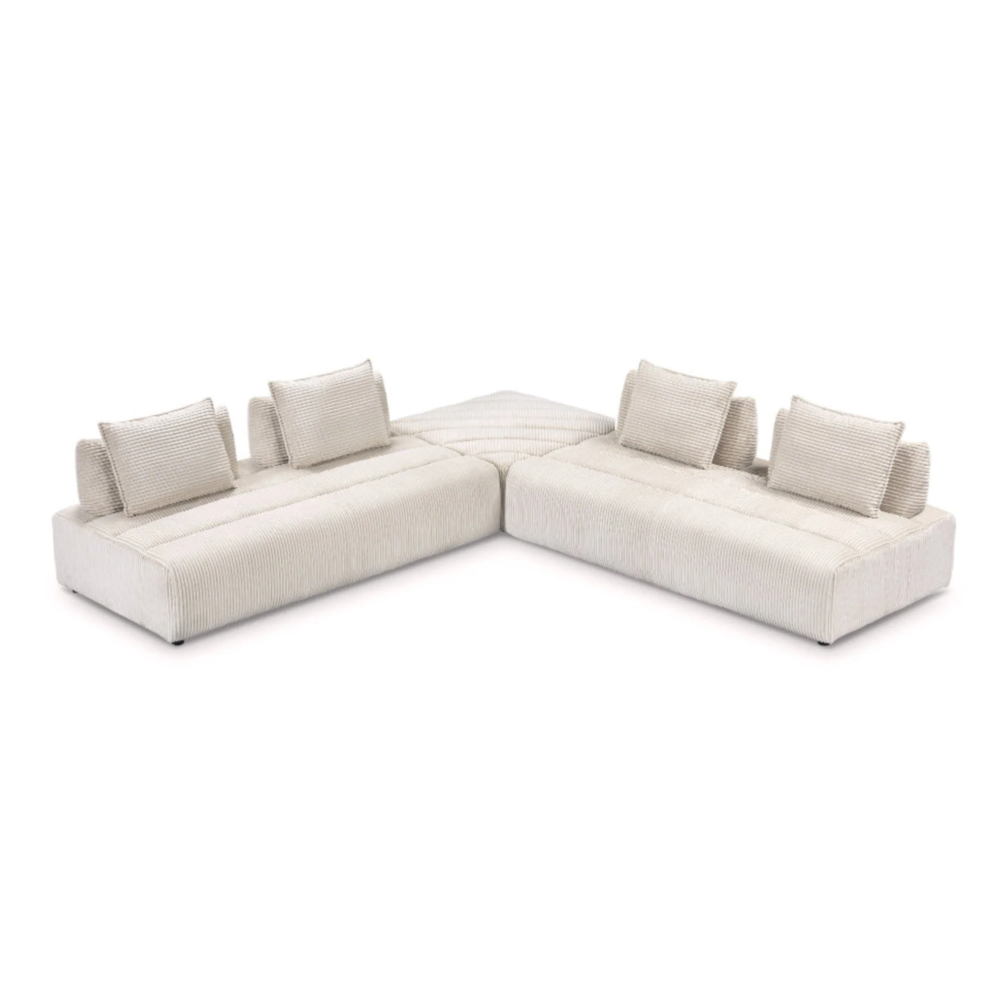Original Nami 3 Pc Modular Sectional Top-Quality