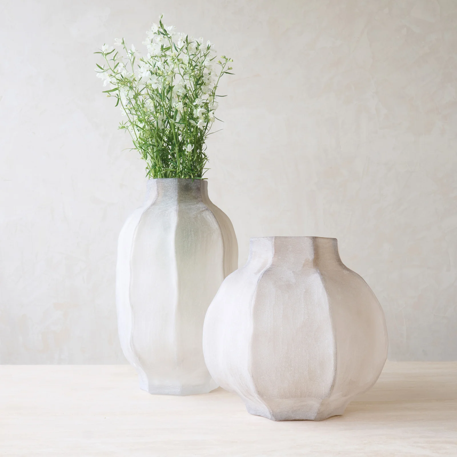Unique Tejeda Vase Light Brown Pure