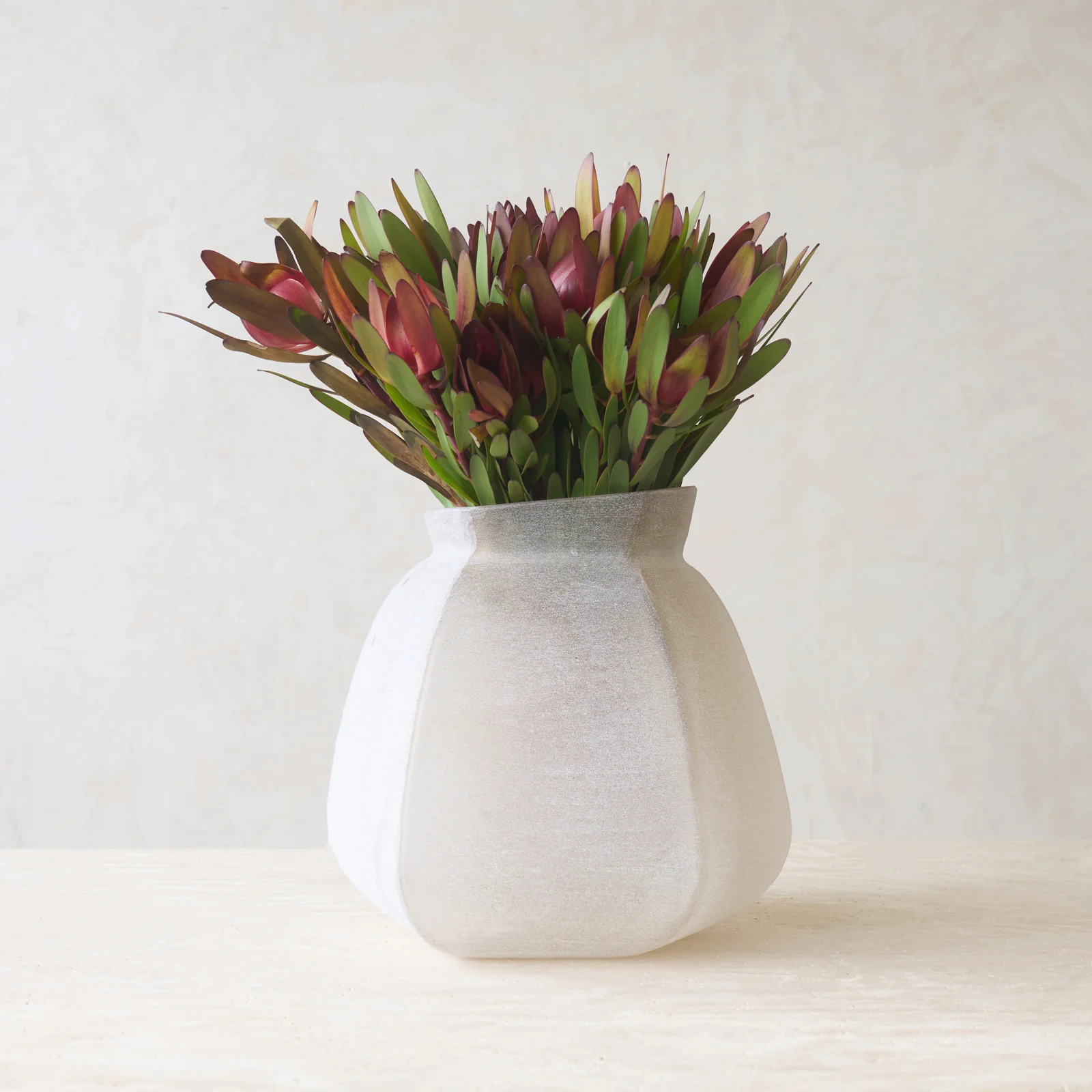 Genuine Veliko Vase Light Brown Soft