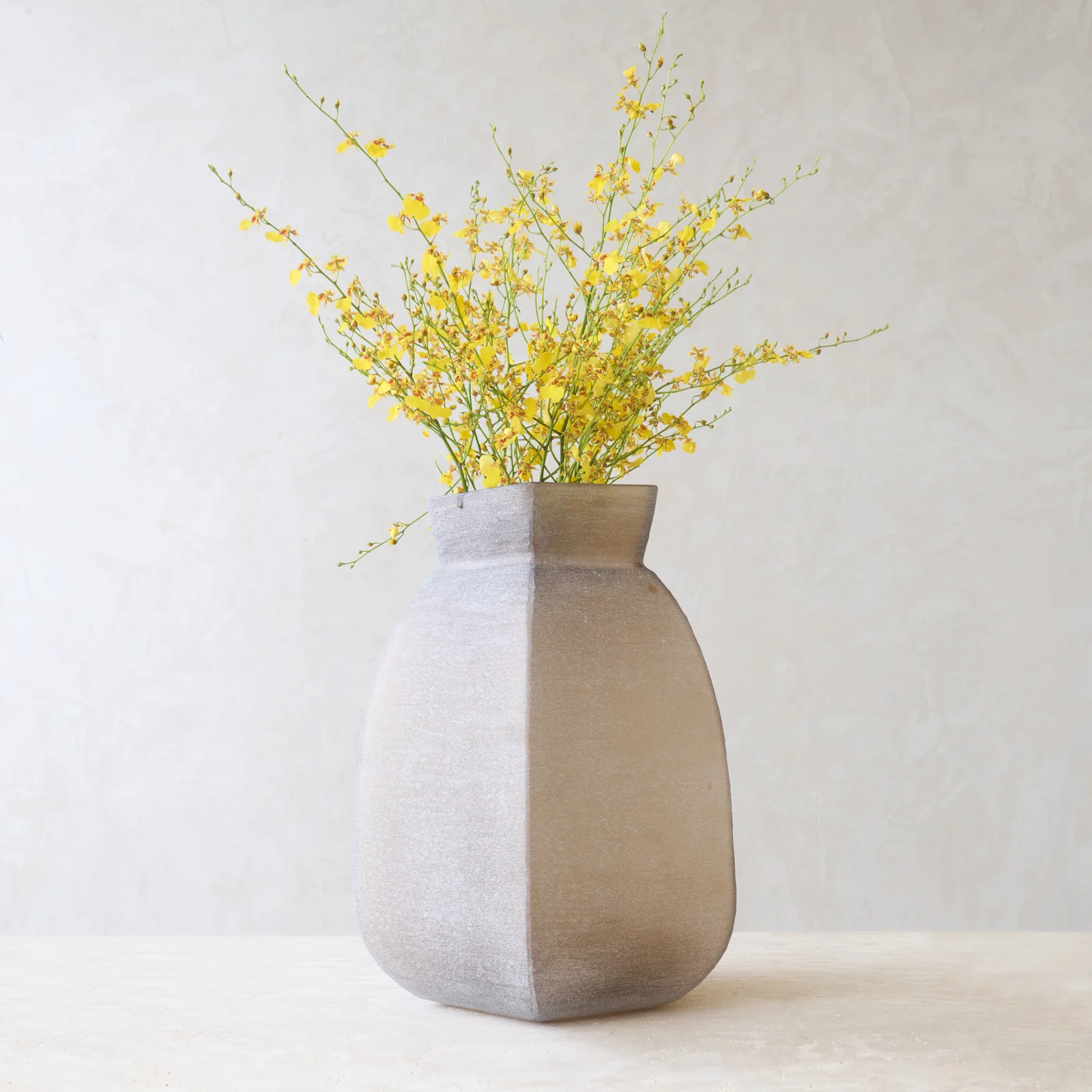 Versatile Veliko Vase Dark Brown Fine