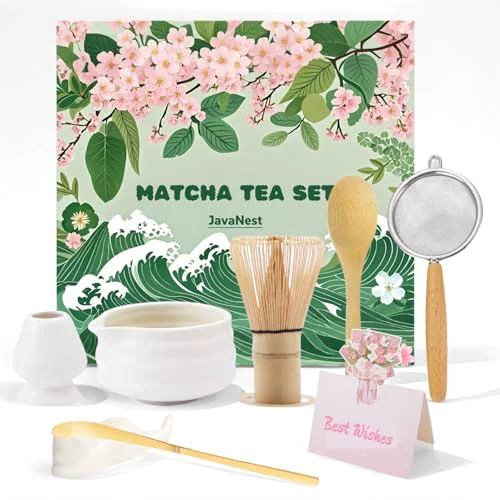 Trendy 7 Piece Matcha Tea Set with Gift Card Original