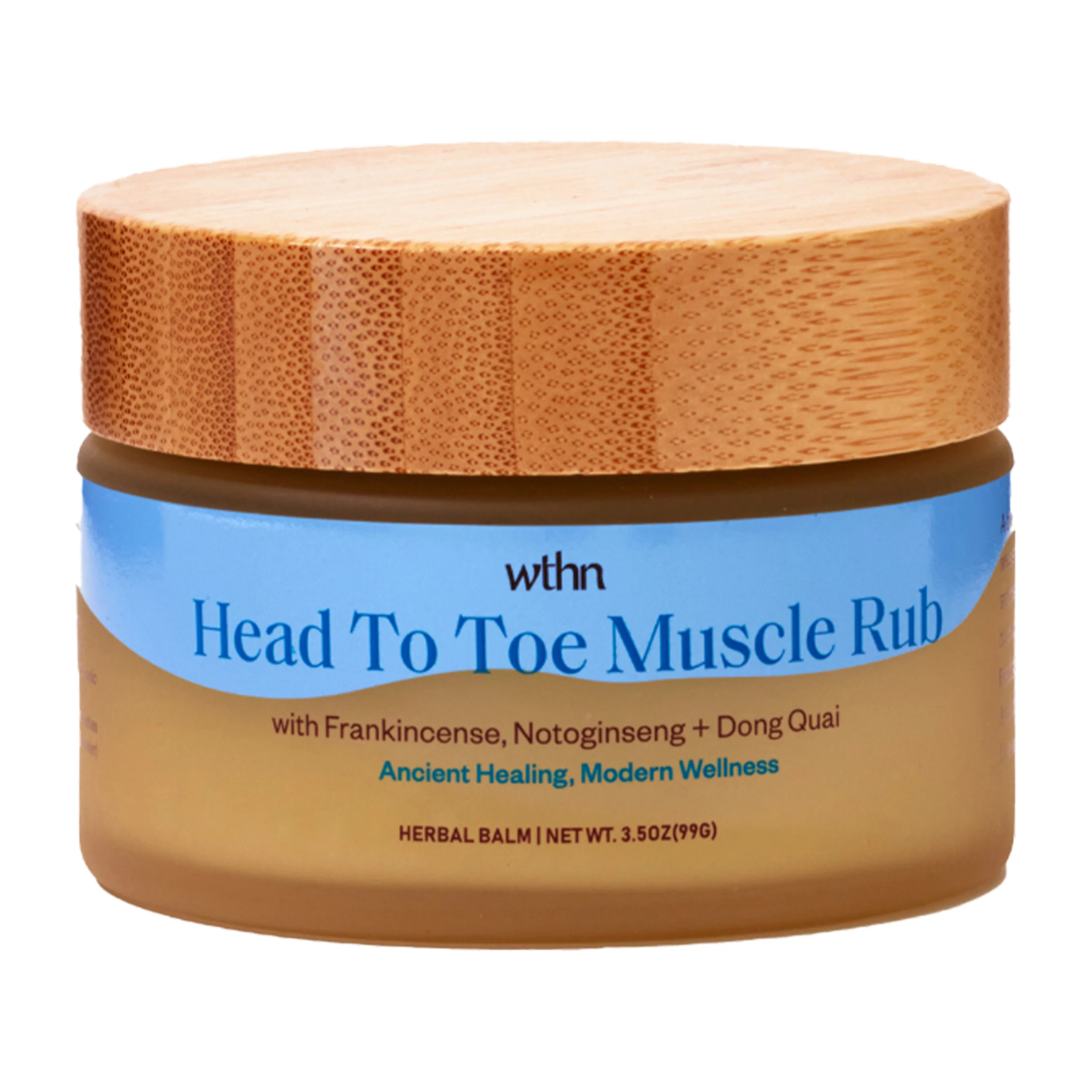 Comfortable WTHN Head to Toe Muscle Rub Fine Crafted