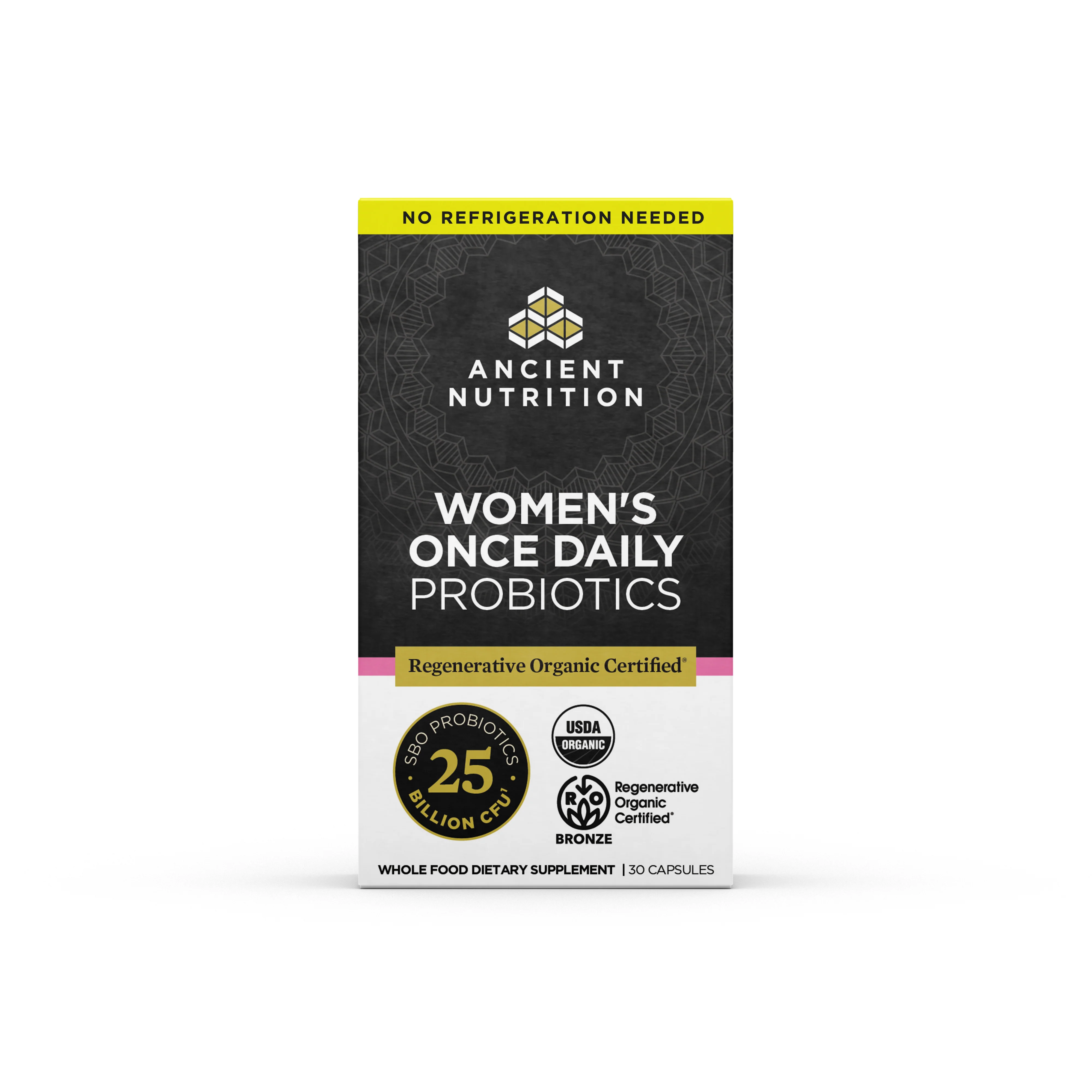 Lightweight Ancient Nutrition Women s Once Daily Probiotics – Regenerative Organic ® Reusable