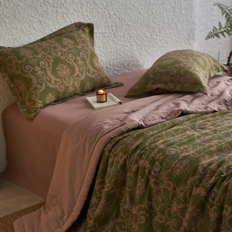 Responsible Vintage Soft Double-layer Cotton Gauze Bedding Classic