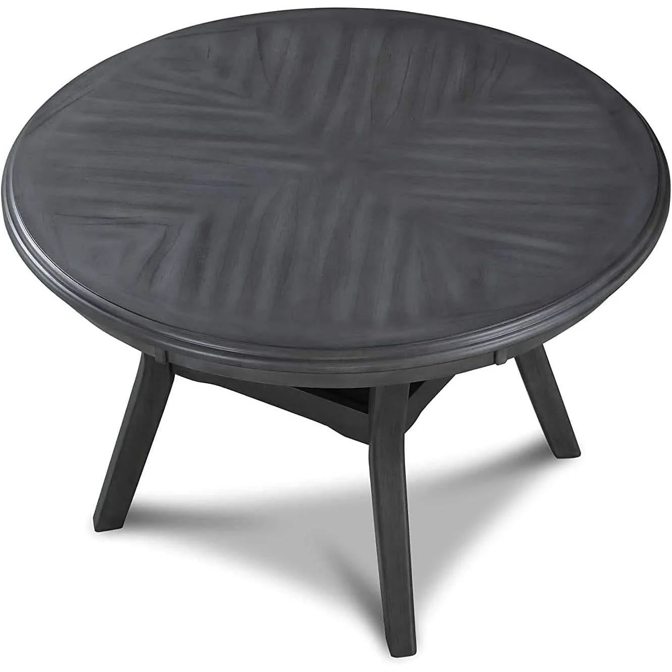 High-Grade Gray 5 Piece Dining Table Set With 4 Chairs For Kitchen Lightweight