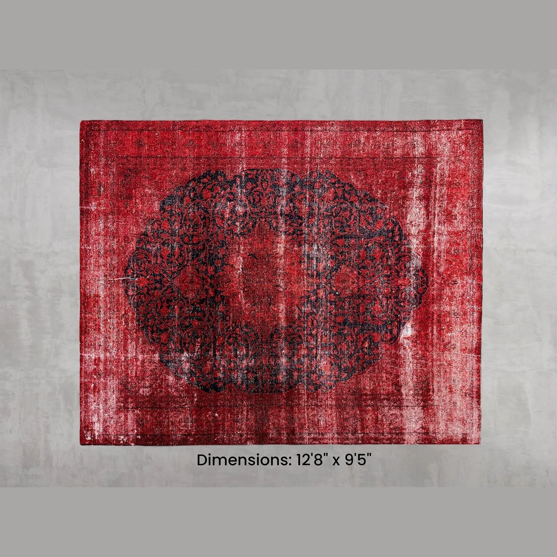 Authentic Namaste Rug – Red 12’8 x 9’5 Recyclable