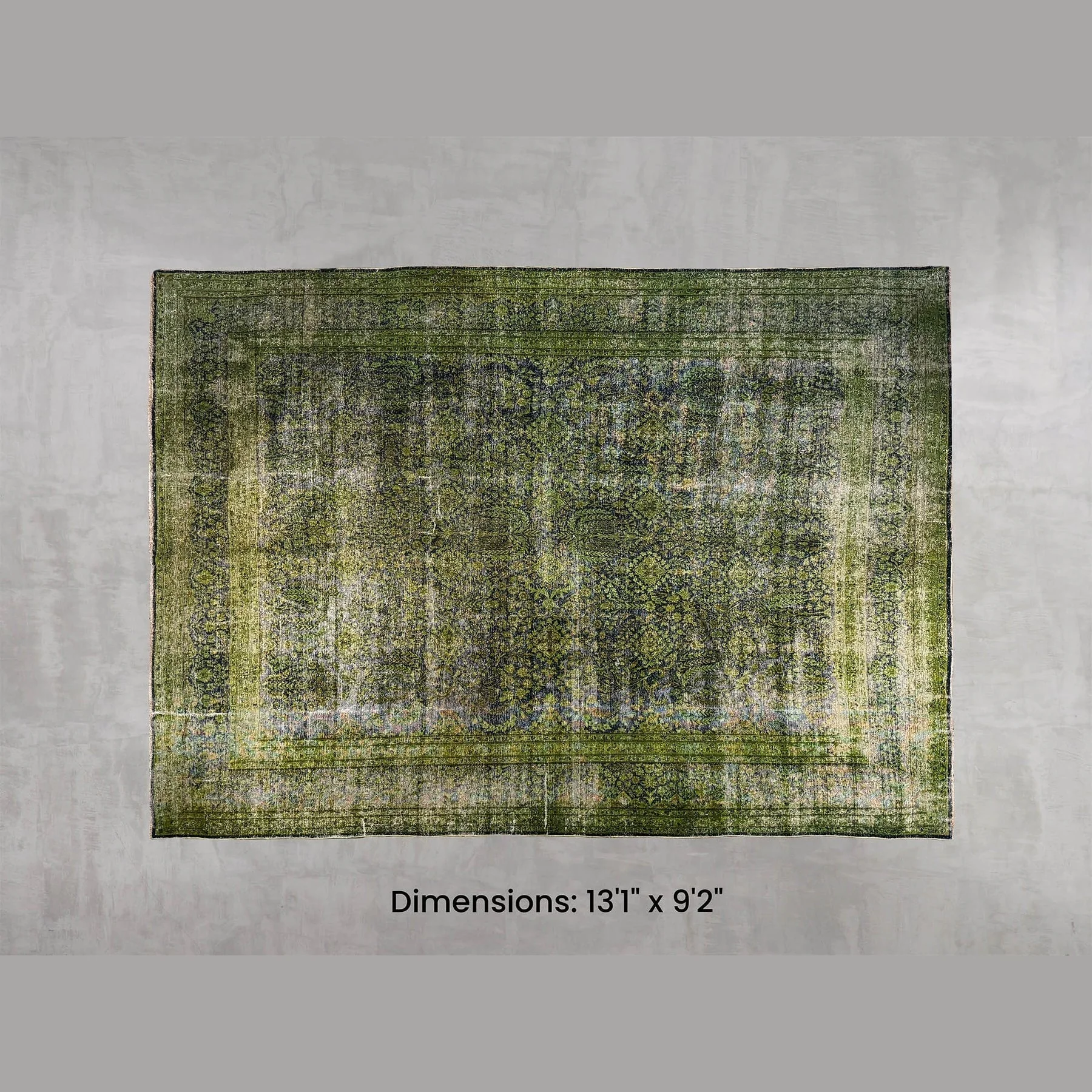 Selected Namaste Rug – Green 13’1 x 9’2 Durable