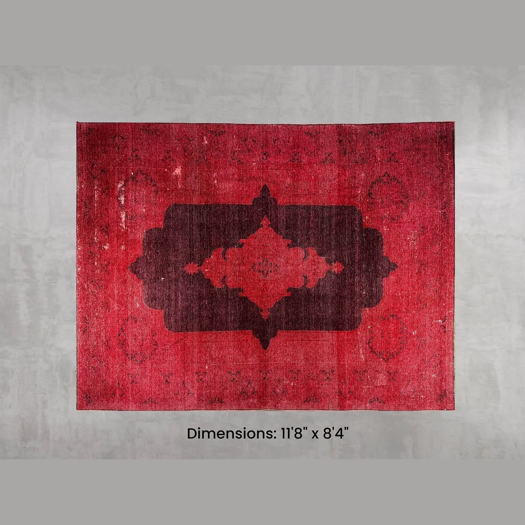 Soft Namaste Rug – Red 11’8 x 8’4 Outstanding