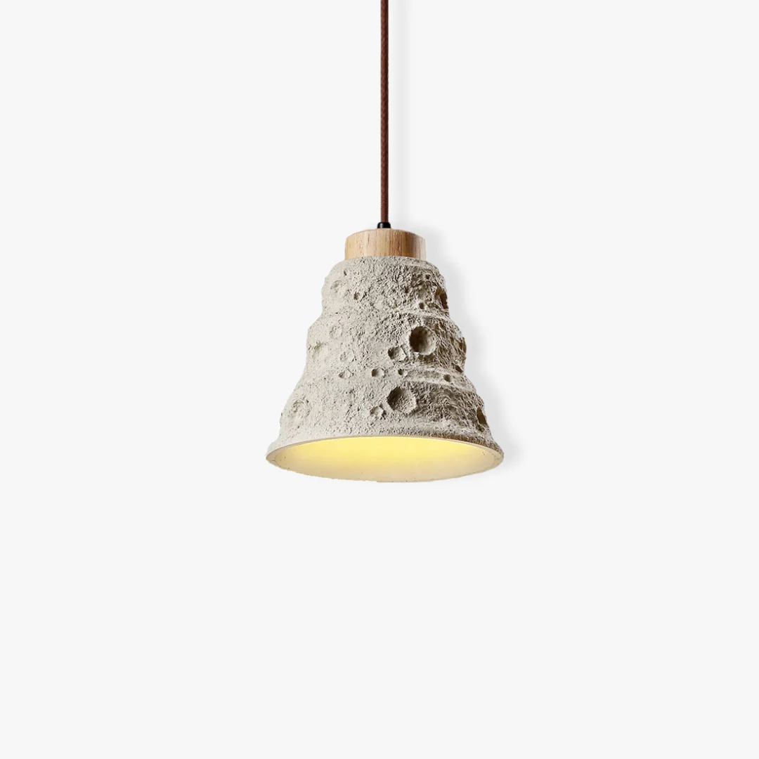 Genuine Vintage Cement Pendant Lamp Prestigious