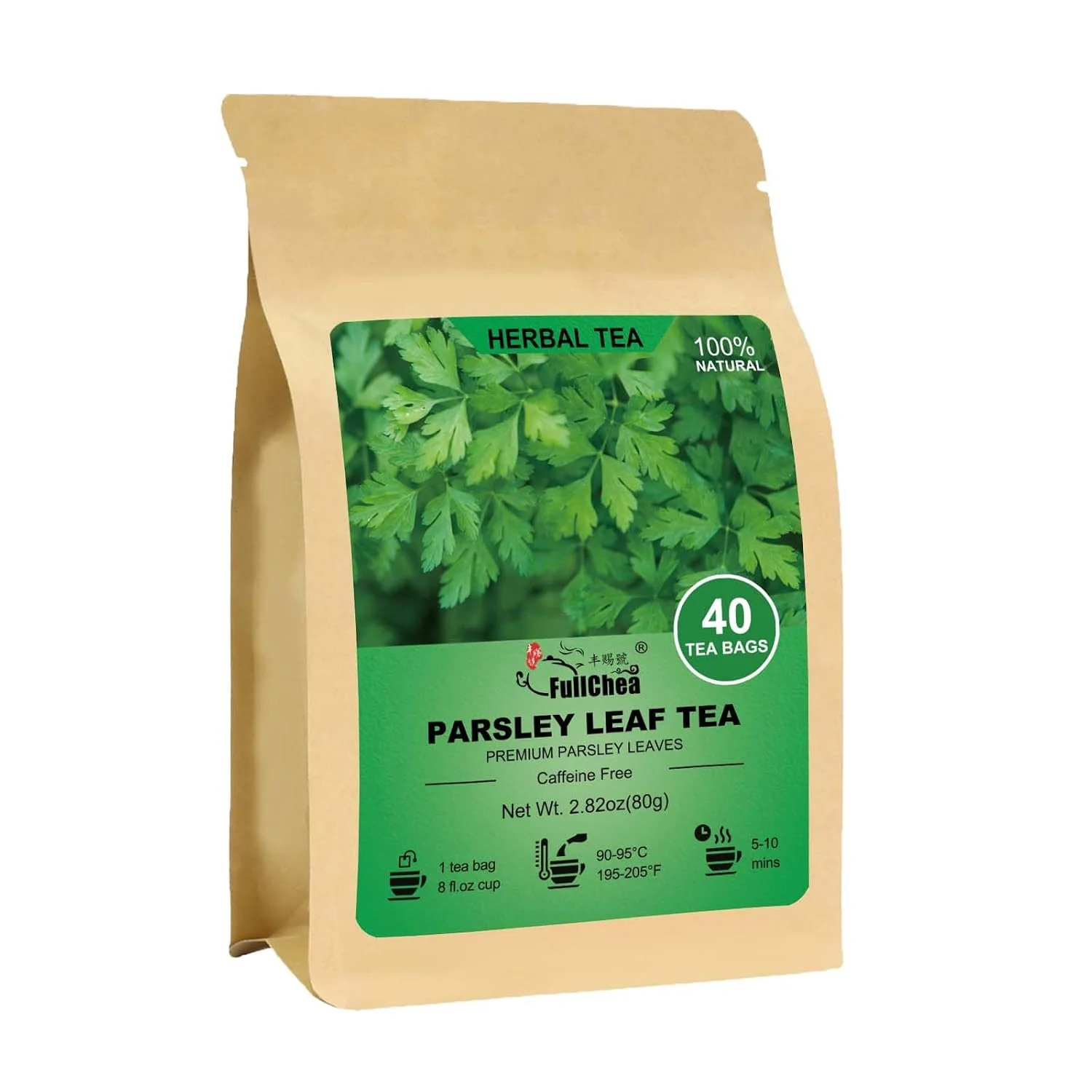 Solid FullChea Parsley Tea Bags – Premium Herbal Digestion Support Professional