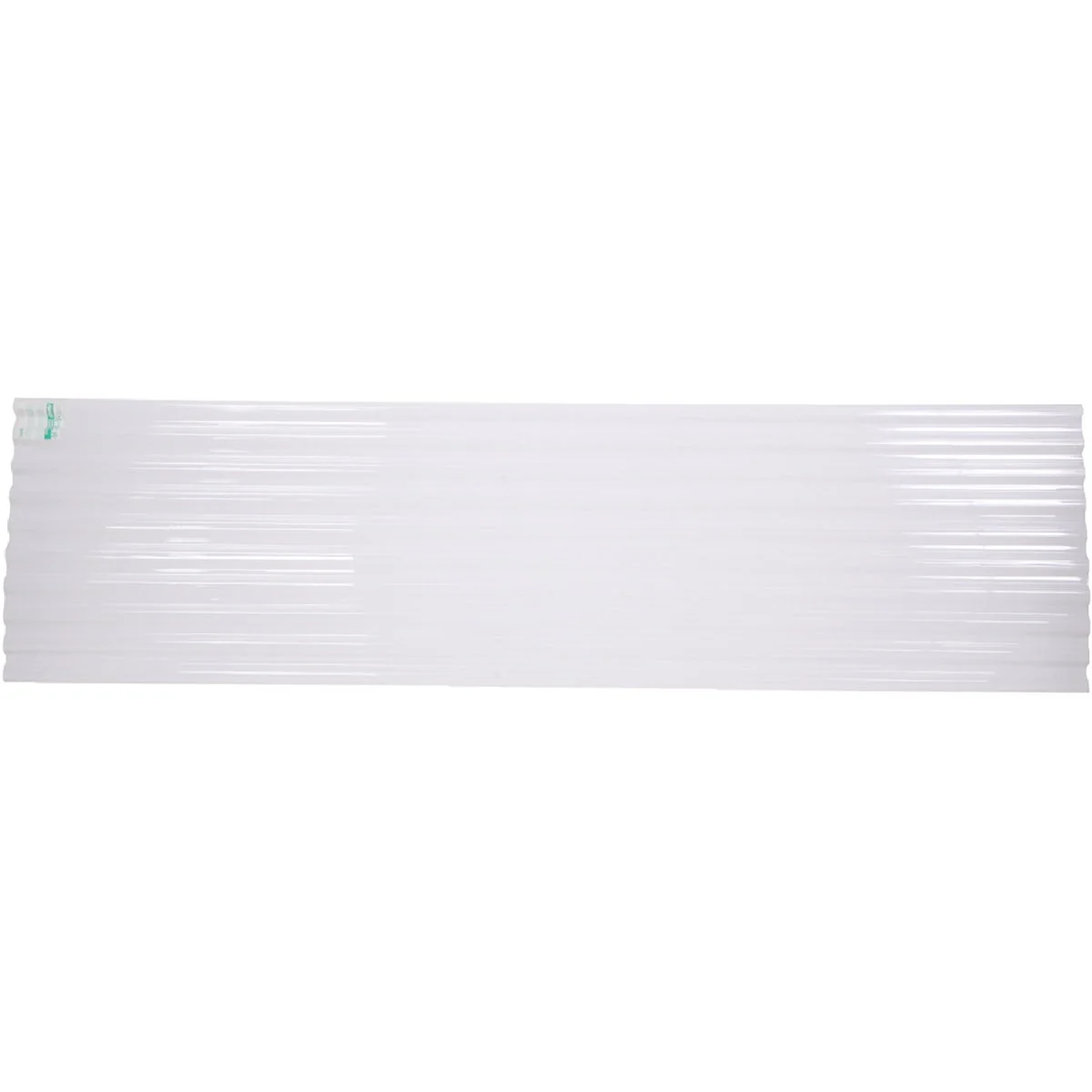World-Class Tuftex PolyCarb 26 In. x 8 Ft. Translucent White Square Wave Polycarb Vinyl Corrugated Panels Outstanding