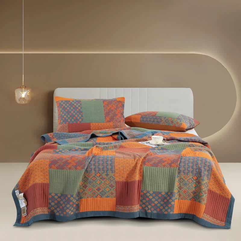 Contemporary Three Layers Gauze Breathable Cotton Quilt Next-Generation