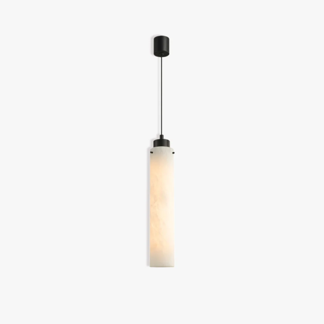 Versatile Minimalist Marble Column Chandelier Exclusive