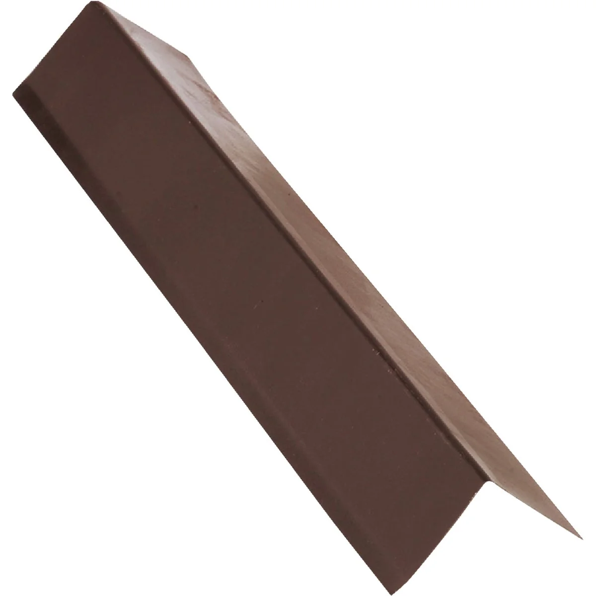 World-Class NorWesco A 3 In. X 5 In. Galvanized Steel Roof Drip Edge Flashing Brown Enhanced