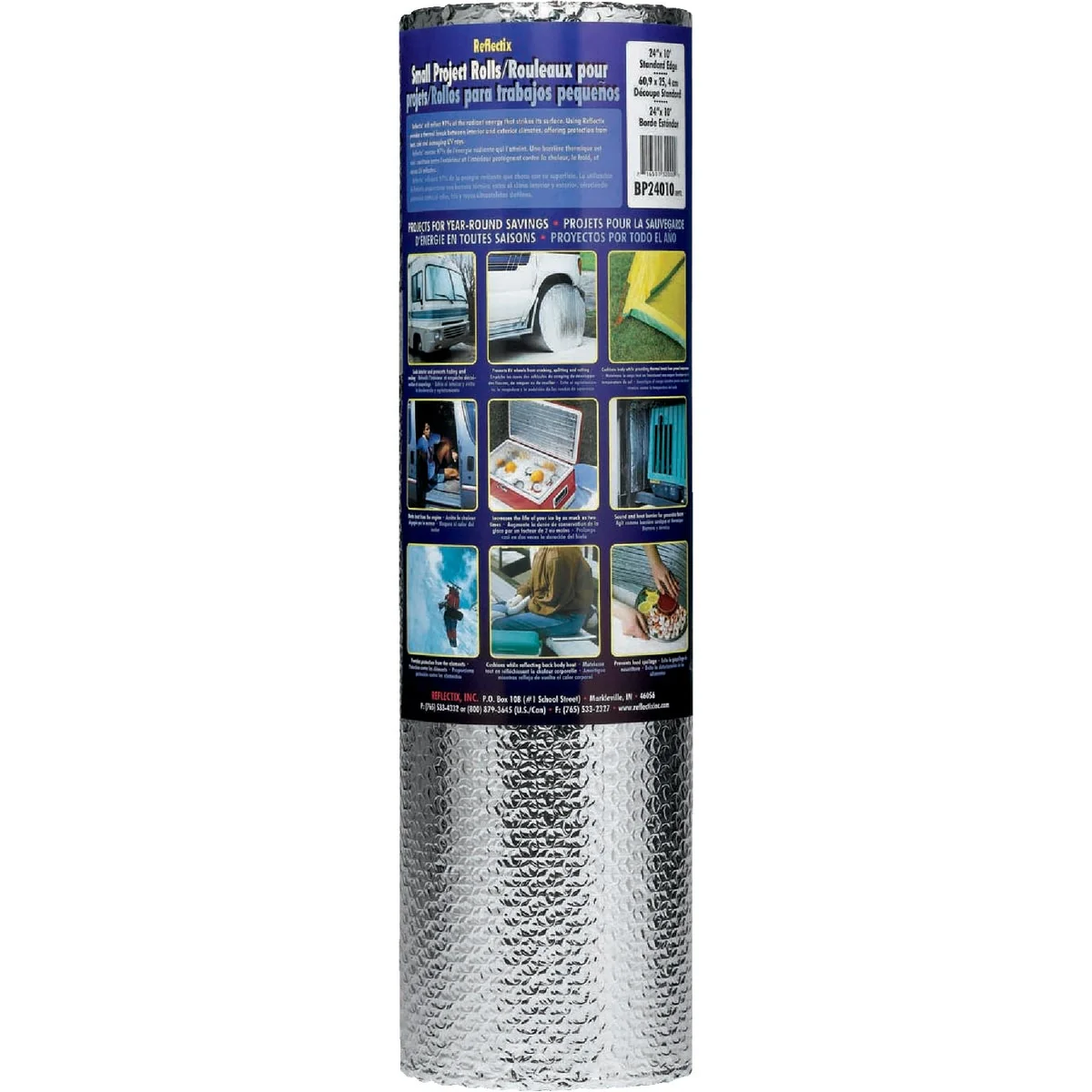 Soft Reflectix 24 In. x 10 Ft. Double Reflective Insulation Versatile