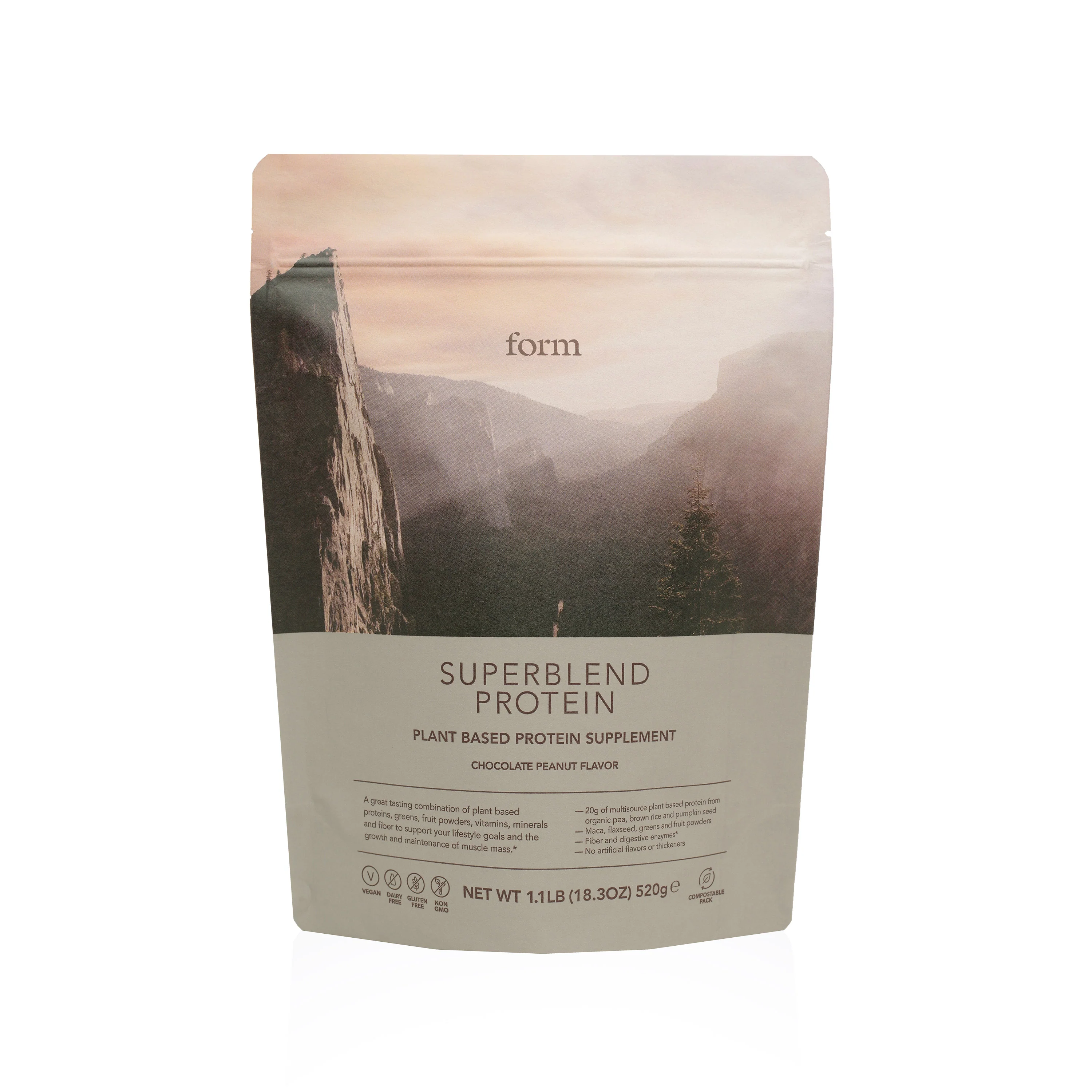 Traditional Form Nutrition Superblend Protein Modern