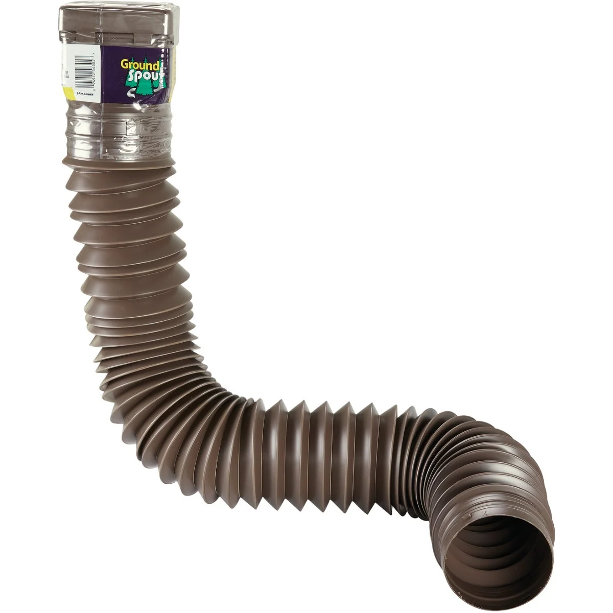 Expertly Made Spectra Metals Ground Spout 22 In. to 48 In. Brown K-Style Polypropylene Downspout Extender Practical