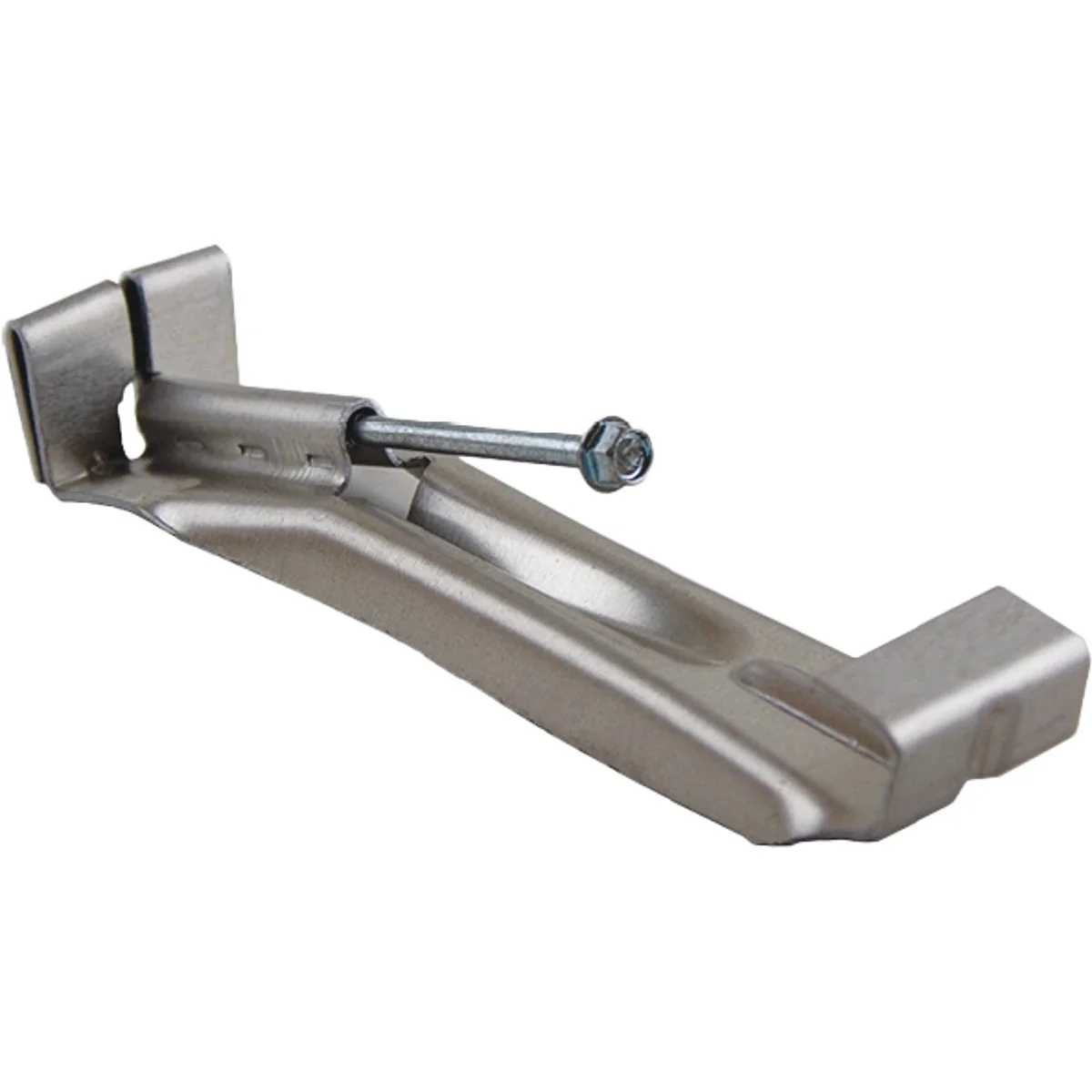 Sustainable Spectra Metals K Style Aluminum Hidden Gutter Hanger Bracket with Screw Outstanding