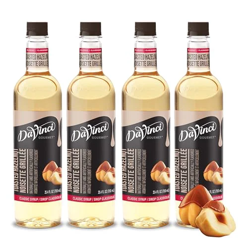 Genuine Classic Toasted Hazelnut Syrup 101.6 Fl Oz Excellent