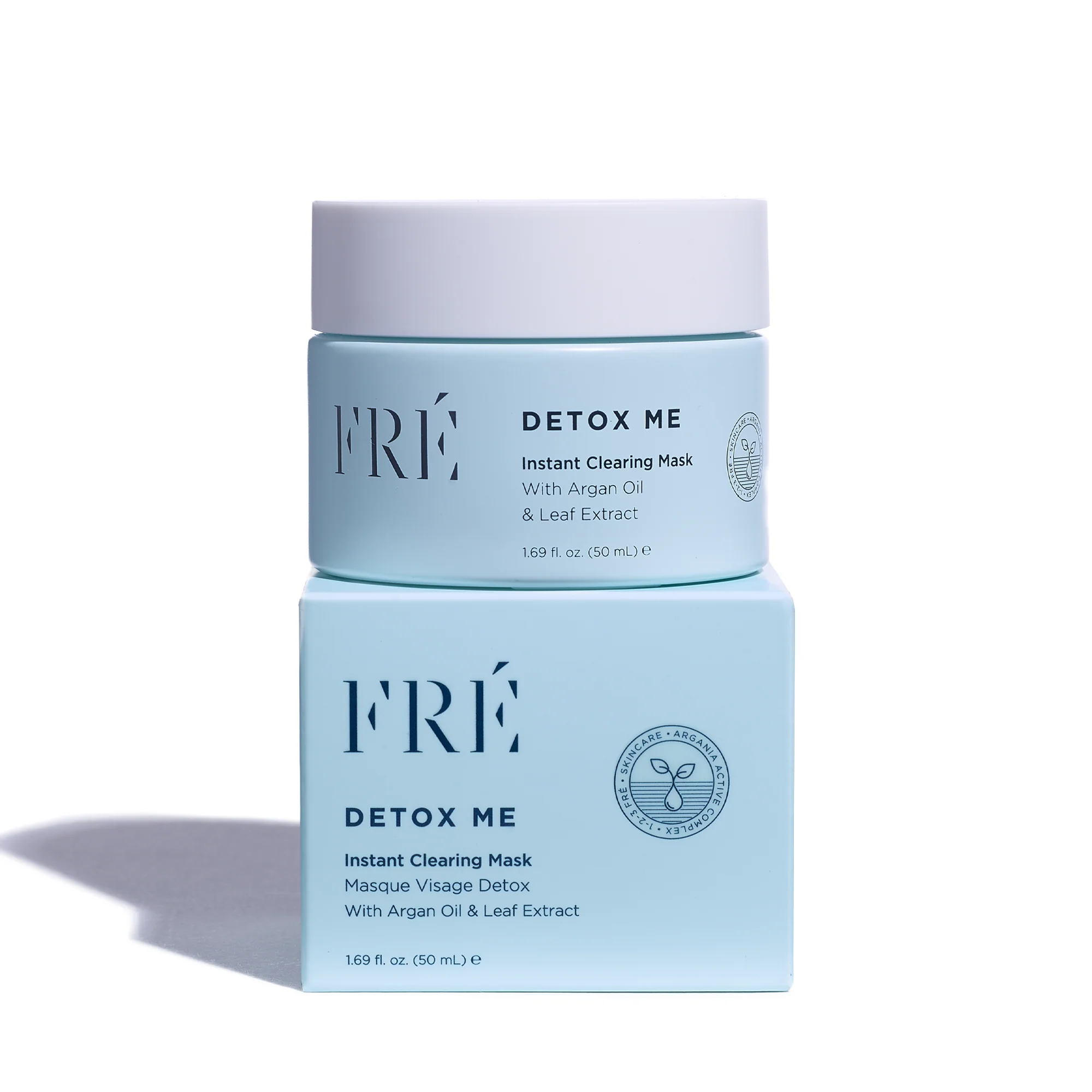 Recyclable FRÉ Skincare DETOX ME Instant Clearing Mask Easy-to-Use