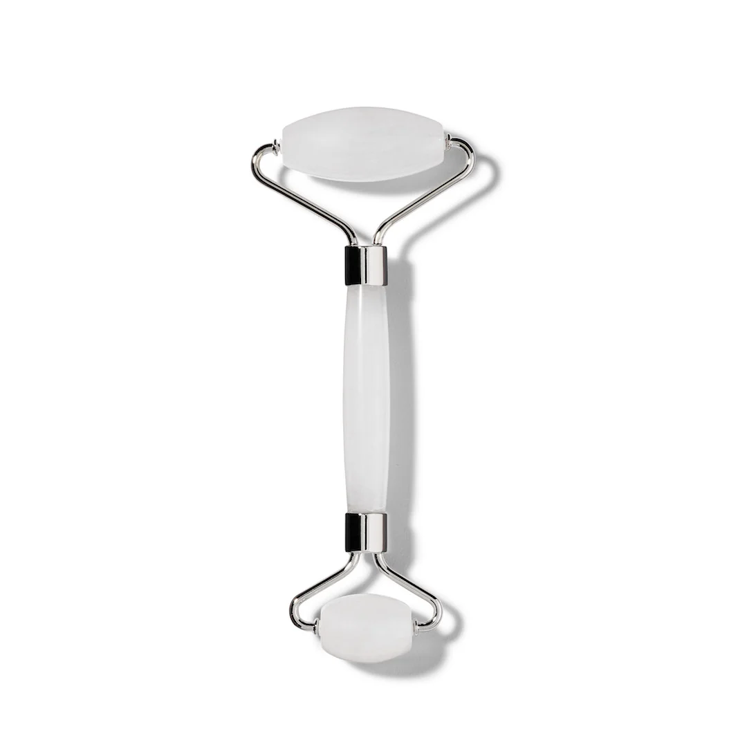 High-Quality Terra Beauty Bars Frosted Quartz Facial Roller Verified