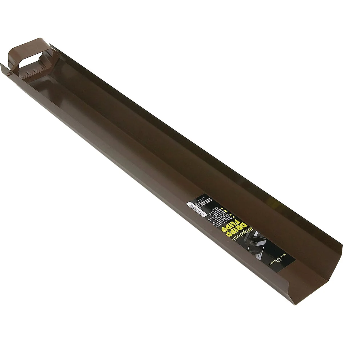 Dependable Amerimax 2 In. x 3 In. Brown Vinyl Dripper Flipper Splash Block Soft