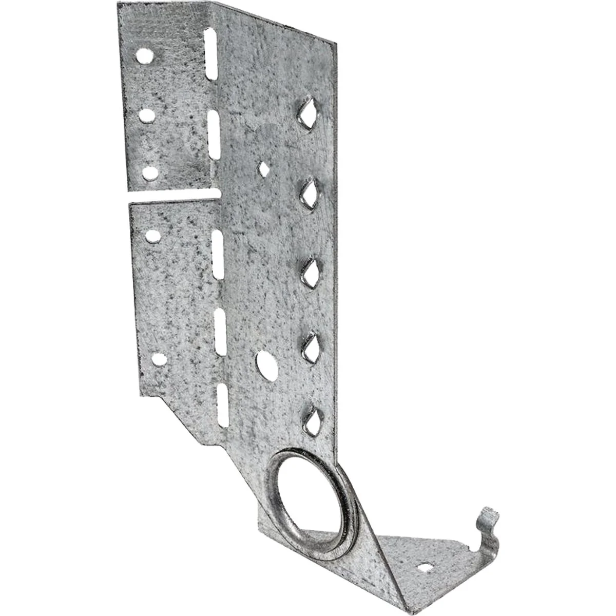 Organic Simpson Strong-Tie ZMAX 2 x 10 Right Face-Mount Adjustable Light Jack Hanger Flexible