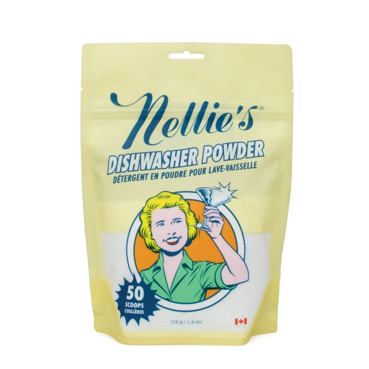 Natural Nellie’s Dishwasher Powder Pouch Comfortable