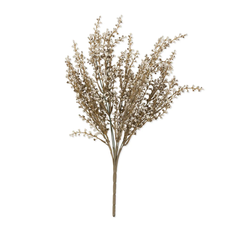Secure Heather Stem – Cream Faux Plant Responsible