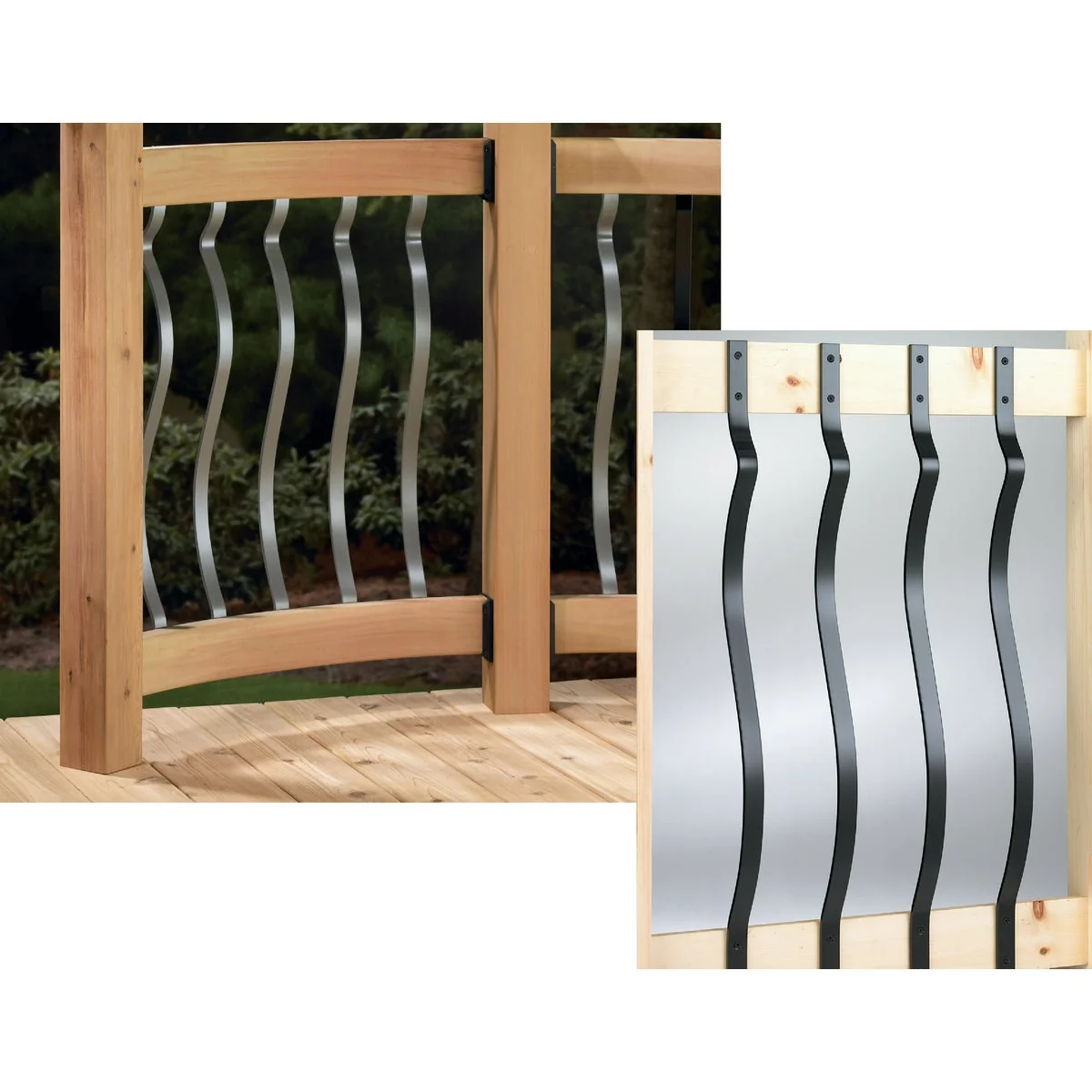 Selected Deckorators 32-1 4 In. Bronze Aluminum Baroque Baluster 5-Pack Original Design