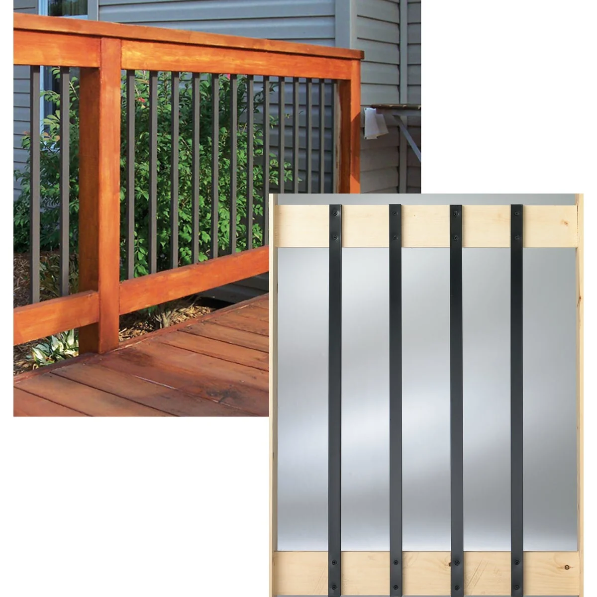 Soft Deckorators 32 In. Black Aluminum Traditional Baluster 10-Pack Smooth