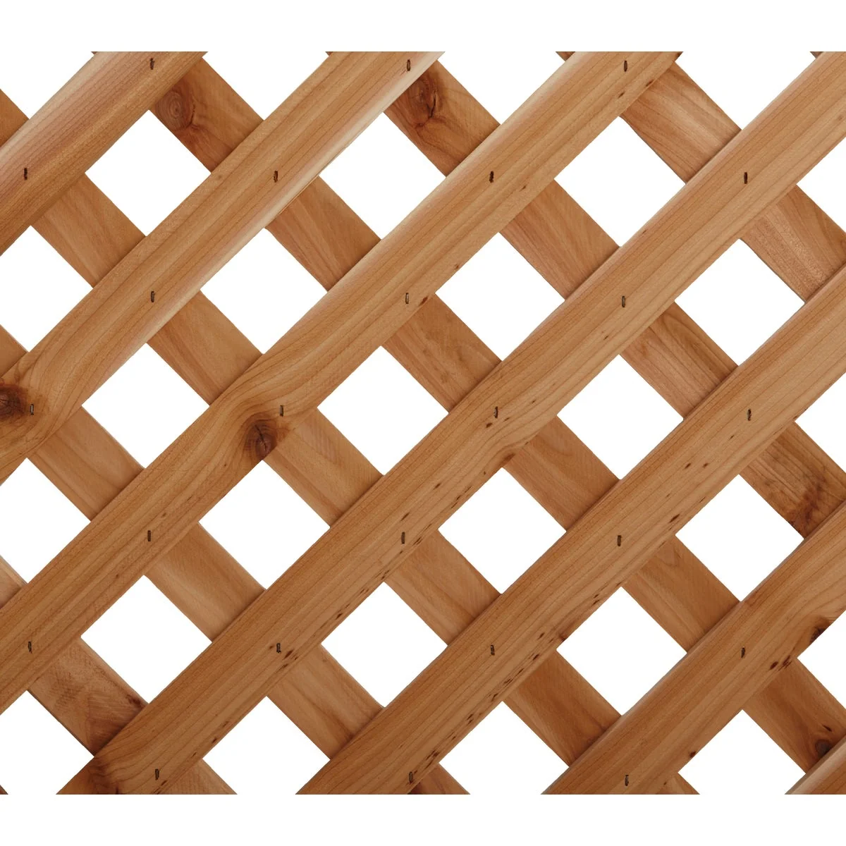 User-Friendly Wood Products 4 Ft. W. x 8 Ft. L. x 3 4 In. Thick Natural Cedar Privacy Diamond Lattice Panel Stylish