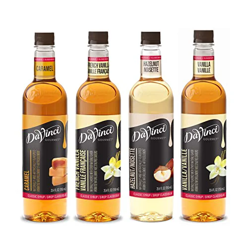 Easy-to-Use Syrup Classic Coffeehouse Variety Pack 101.6 Fl Oz First-Class