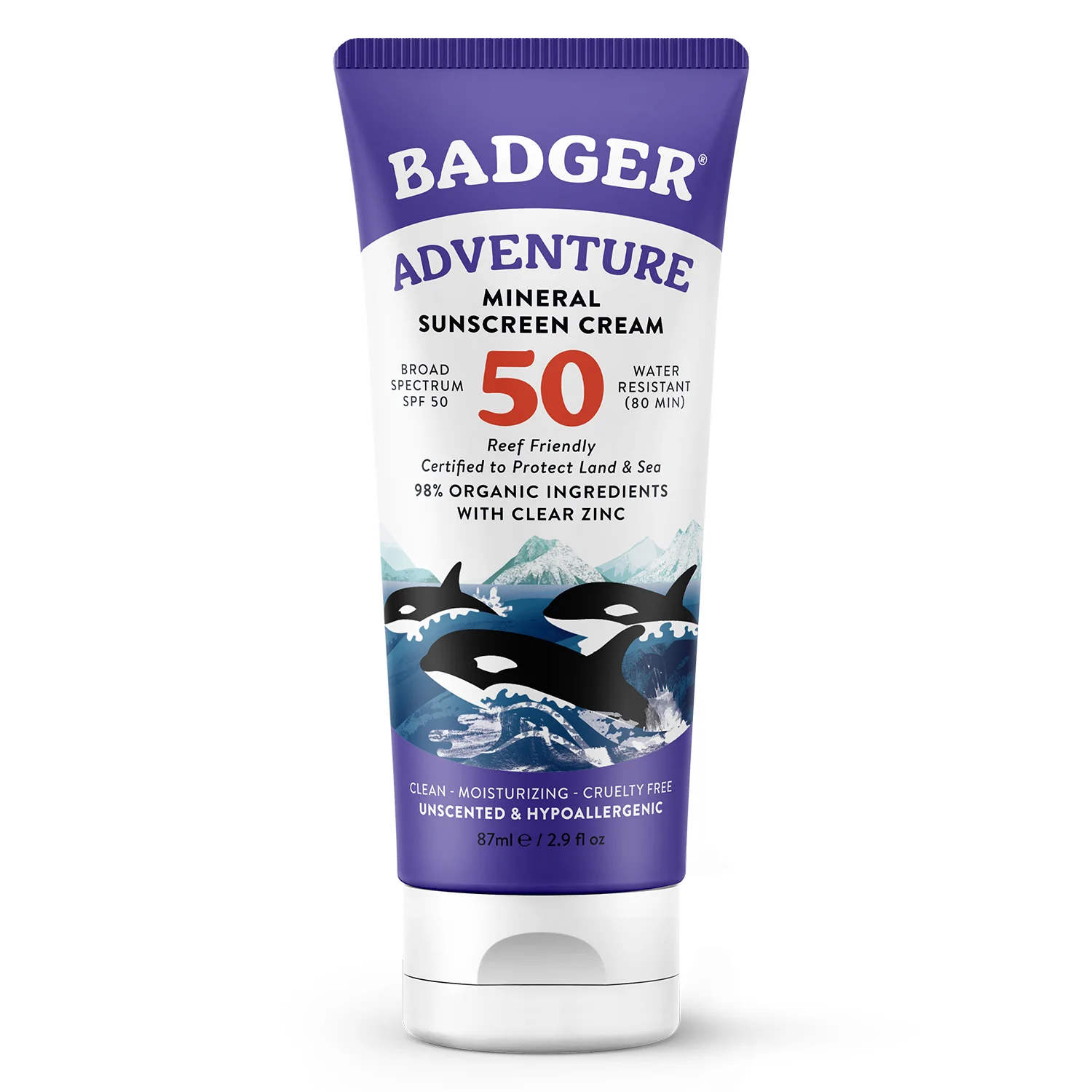 Stylish Badger Balm Adventure Sport Mineral Sunscreen Cream – SPF 50 Durable