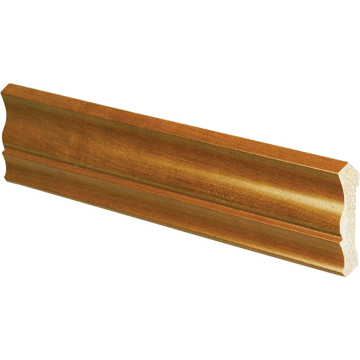 Environmentally Friendly Inteplast Building Products 1 2 In. W. x 3-3 16 In. H. x 8 Ft. L. Independence Cherry Polystyrene Crown Molding Fine