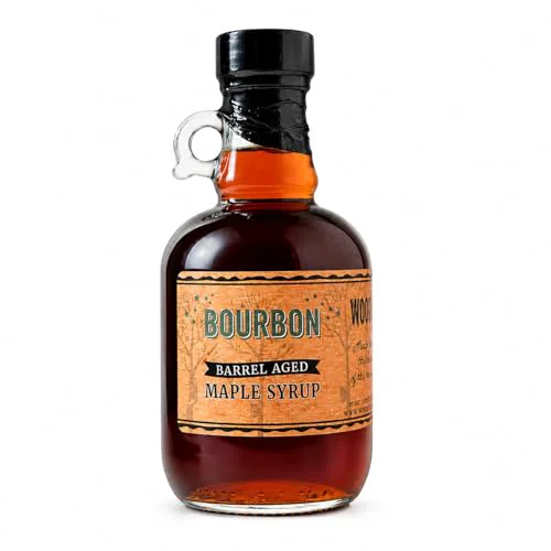 Unique Vermont Bourbon Barrel Aged Maple Syrup 8.45 Fl Oz Selected