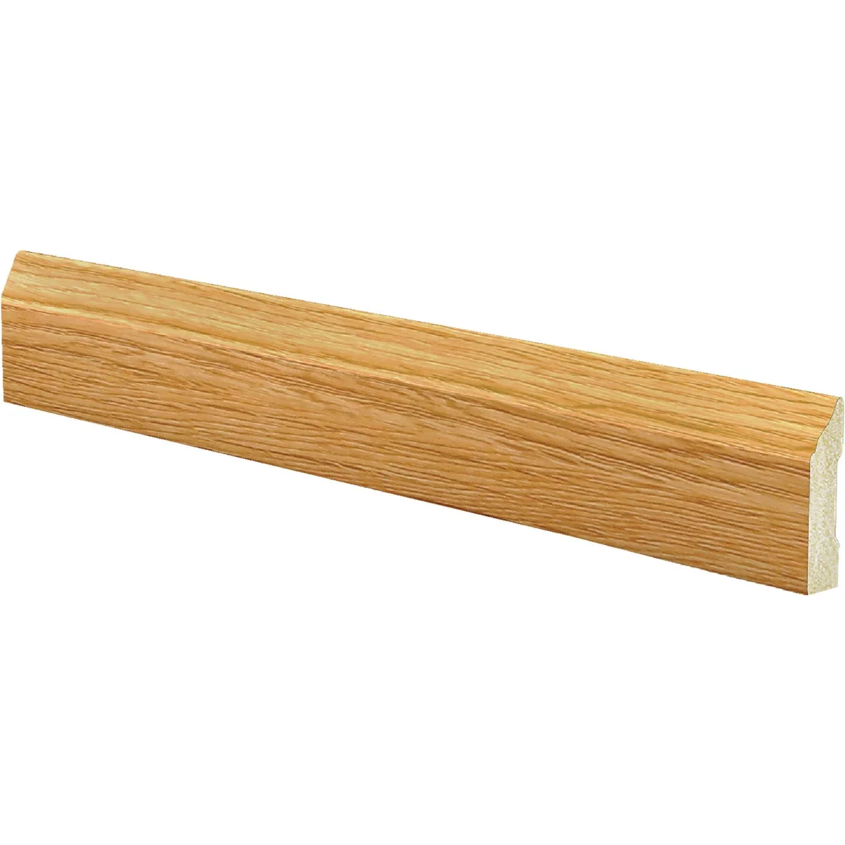 Classic Inteplast Building Products 3 8 In. W. x 1-5 16 In. H. x 7 Ft. L. Majestic Oak Polystyrene Stop Molding Dependable