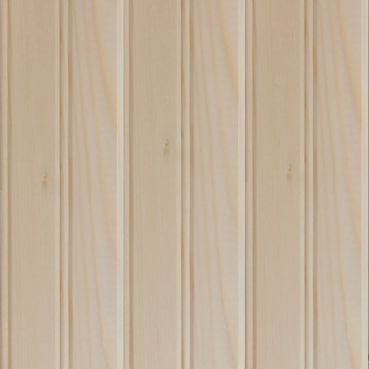 Luxury Global Product Sourcing 3-1 2 In. W. x 8 Ft. L. x 5 16 In. Thick Knotty Pine Reversible Profile Wall Plank 6-Pack Exclusive