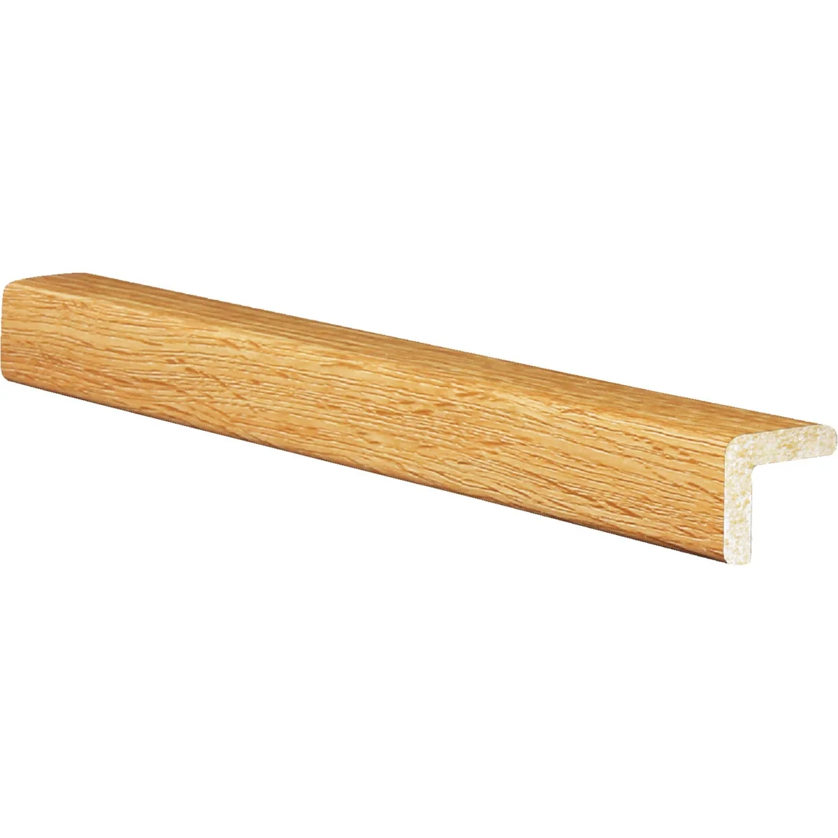 Reliable Inteplast Building Products 15 16 In. W. x 15 16 In. H. x 8 Ft. L. Majestic Oak Polystyrene Large Outside Corner Molding Superior